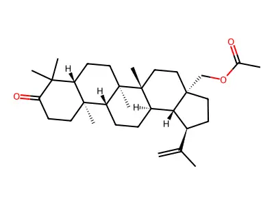 3-Oxobetulin acetate structure