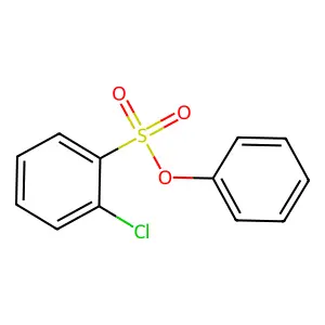 邻氯苯基苯磺酸酯 structure