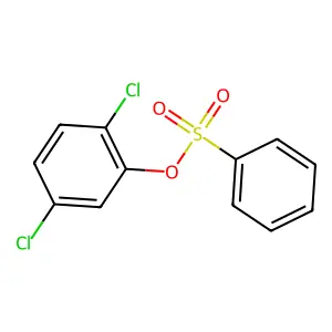 2,5-Dichlorophenyl benzenesulfonate structure