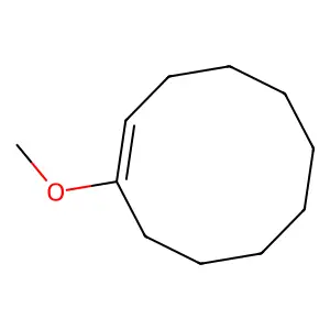 1-Methoxycyclodecene structure