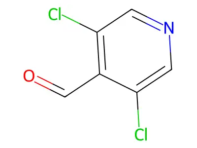 3,5-Dichloro-4-pyridinecarboxaldehyde structure