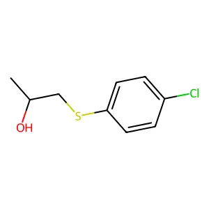 1-(p-Chlorophenylthio)-2-propanol structure