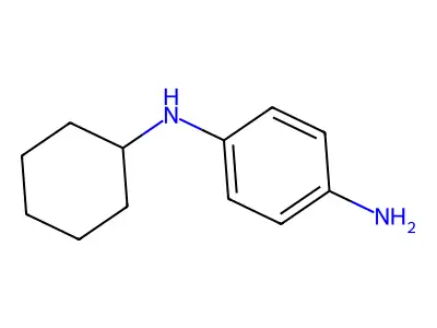 N-cyclohexyl-p-phenylenedamine structure