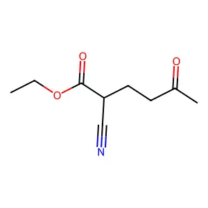 2-氰基-5-氧己酸乙酯 structure