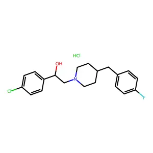 Eliprodil hydrochloride structure