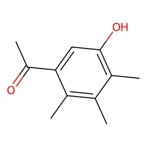 1-(5-Hydroxy-2,3,4-trimethylphenyl)ethanone structure