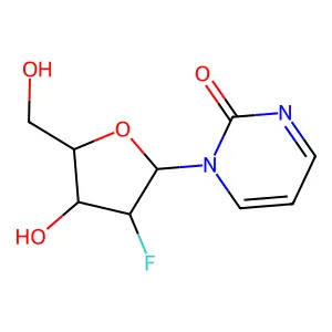 2'-Arafluorozebularine structure