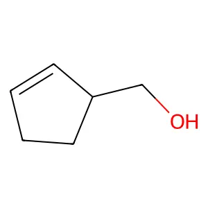 (Cyclopent-2-en-1-yl)methanol structure