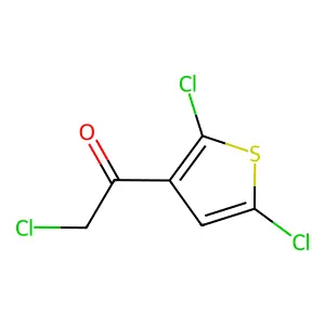 2-Chloro-1-(2,5-dichlorothien-3-yl)ethanone structure