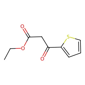 Ethyl 3-oxo-3-(thiophen-2-yl)propanoate structure