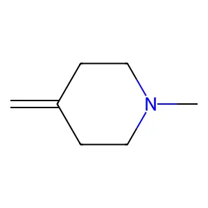 Piperidine, 1-methyl,4-methylene- structure