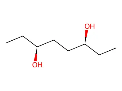 (3R,6R)-3,6-Octanediol structure