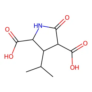 2-Methyl-3-(2-methyl-2,3-diphenyl-4-morpholinyl)-1-phenyl-1-propanone structure