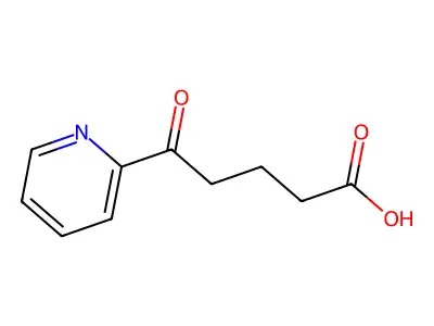 5-Oxo-5-pyridin-2-ylpentanoic acid structure