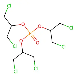 磷酸三(1,3-二氯-2-丙基)酯 structure