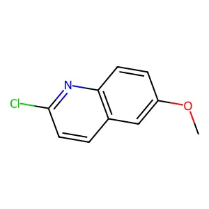 2-Chloro-6-methoxyquinoline structure