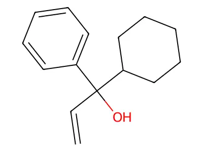 1-Cyclohexylethanol structure