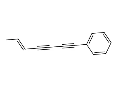 5-Heptene-1,3-diyn-1-ylbenzene structure