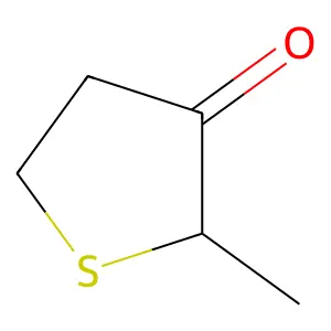 Dihydro-2-methyl-3(2H)-thiophenone structure