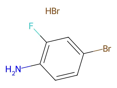 4-Bromo-2-fluoroaniline hydrobromide structure