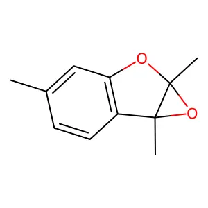 Oxireno(b)benzofuran, 1a,6b-dihydro-1a,4,6b-trimethyl- structure