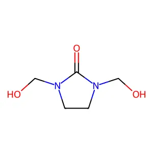 1,3-二羟甲基咪唑啉酮 structure