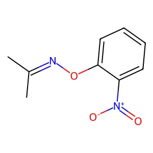 N-(2-nitrophenoxy)propan-2-imine structure