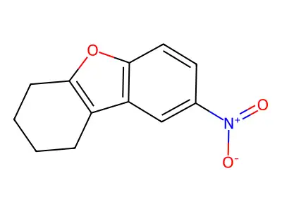 8-Nitro-1,2,3,4-tetrahydrodibenzo[b,d]furan structure