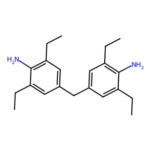 4,4'-Methylenebis[2,6-diethylaniline] structure