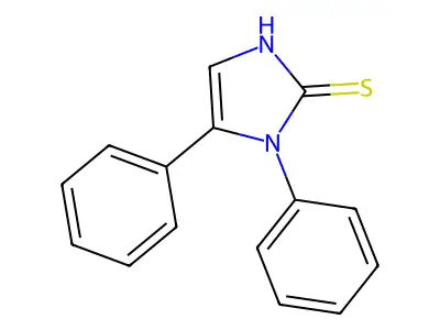 1,5-diphenyl-1H-imidazole-2-thiol structure