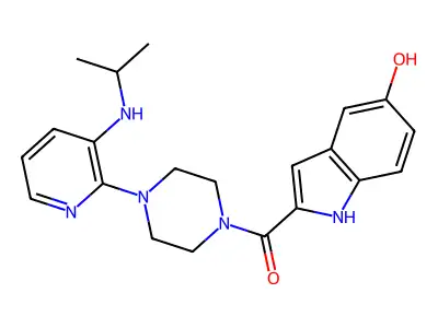 Piperazine 1Pyrid 4Indolyl deriv. structure