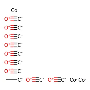 Cobalt, nonacarbonyl-mu3-ethylidynetri-, triangulo structure