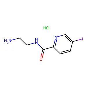 N-(2-氨乙基)-5-碘-2-吡啶甲酰胺 structure