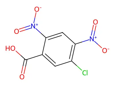 5-Chloro-2,4-dinitrobenzoic acid structure