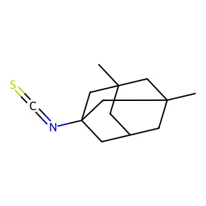 1-Isothiocyanato-3,5-dimethyladamantane structure
