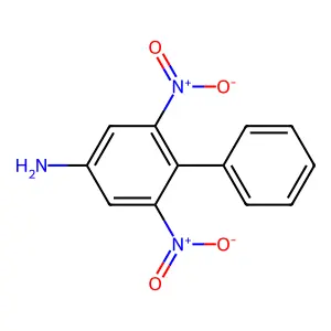 4-Amino-2,6-dinitrobiphenyl structure