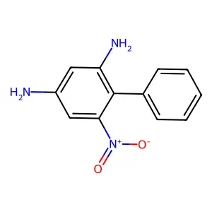 2,4-Diamino-6-nitrobiphenyl structure