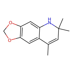 6,6,8-Trimethyl-5,6-dihydro[1,3]dioxolo[4,5-g]quinoline structure