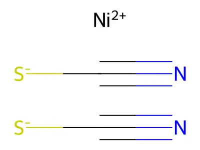 硫氰酸镍 structure