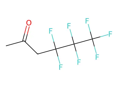 3-(Perfluoropropyl)-2-propanone structure