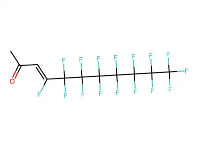 (3Z)-4,5,5,6,6,7,7,8,8,9,9,10,10,11,11,11-Hexadecafluoroundec-3-en-2-one structure