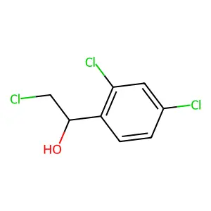 2,4-Dichloro-alpha-(chloromethyl)benzenemethanol structure