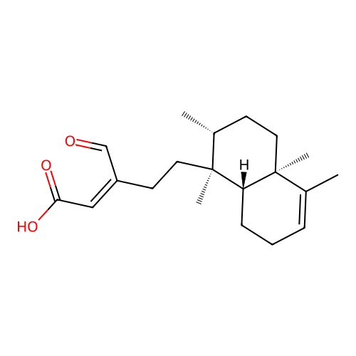 Polyalthialdoic acid structure