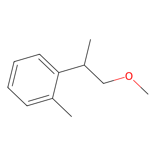 1-(2-Methoxy-1-methylethyl)-2-methylbenzene structure