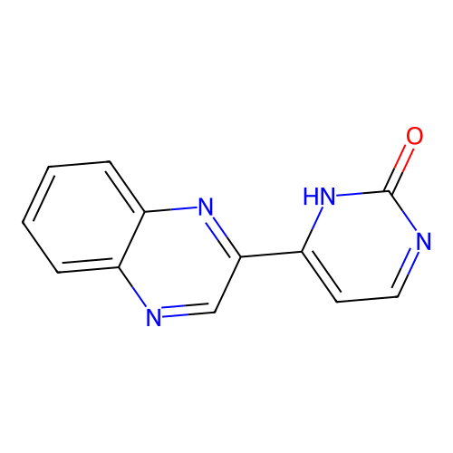 4-Quinoxalin-2-yl-3-hydropyrimidin-2-one structure