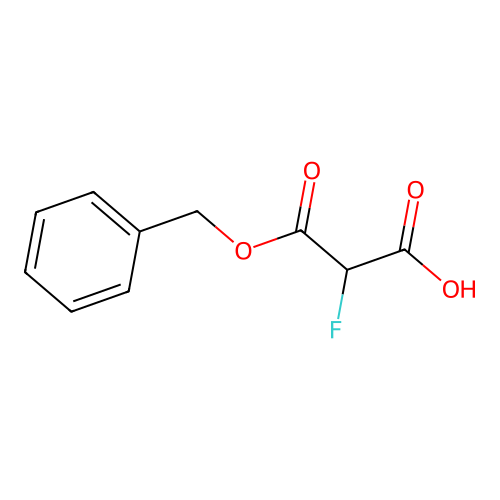 2-Fluoro-3-oxo-3-phenylmethoxypropanoic acid structure