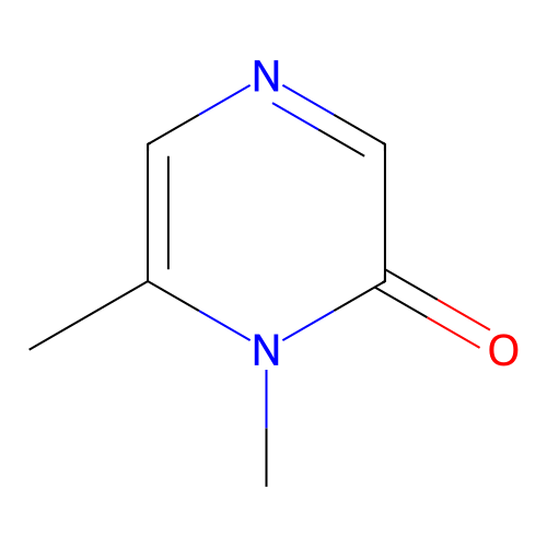 1,6-dimethyl-2(1H)-pyrazinone structure
