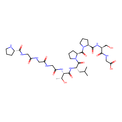 Sperm Peptide P10G structure