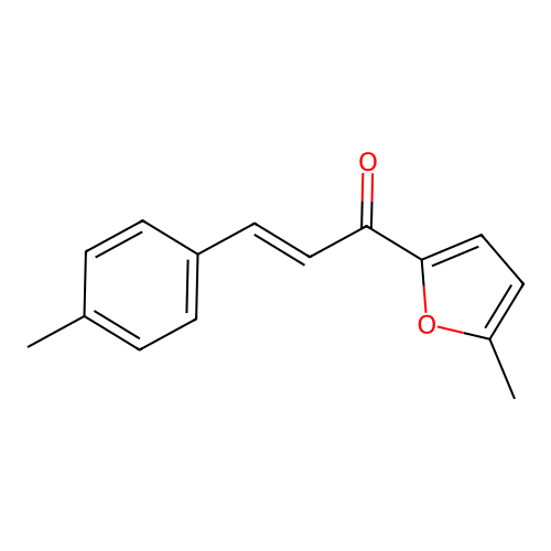 (2E)-1-(5-Methylfuran-2-yl)-3-(4-methylphenyl)prop-2-en-1-one structure