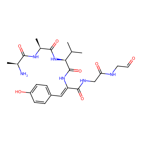 Stellaria cyclopeptide structure